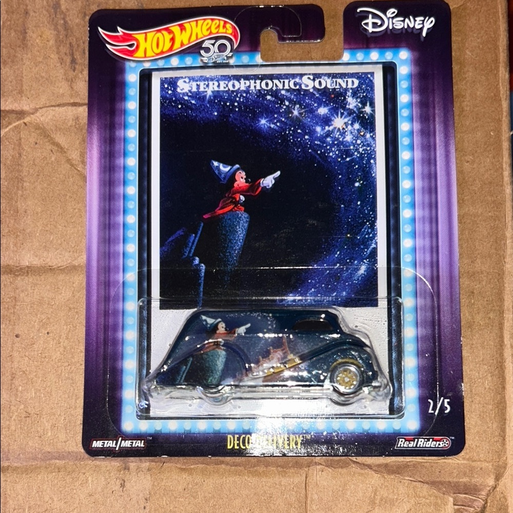 Hot Wheels Disney Fantasia Deco Delivery Car
